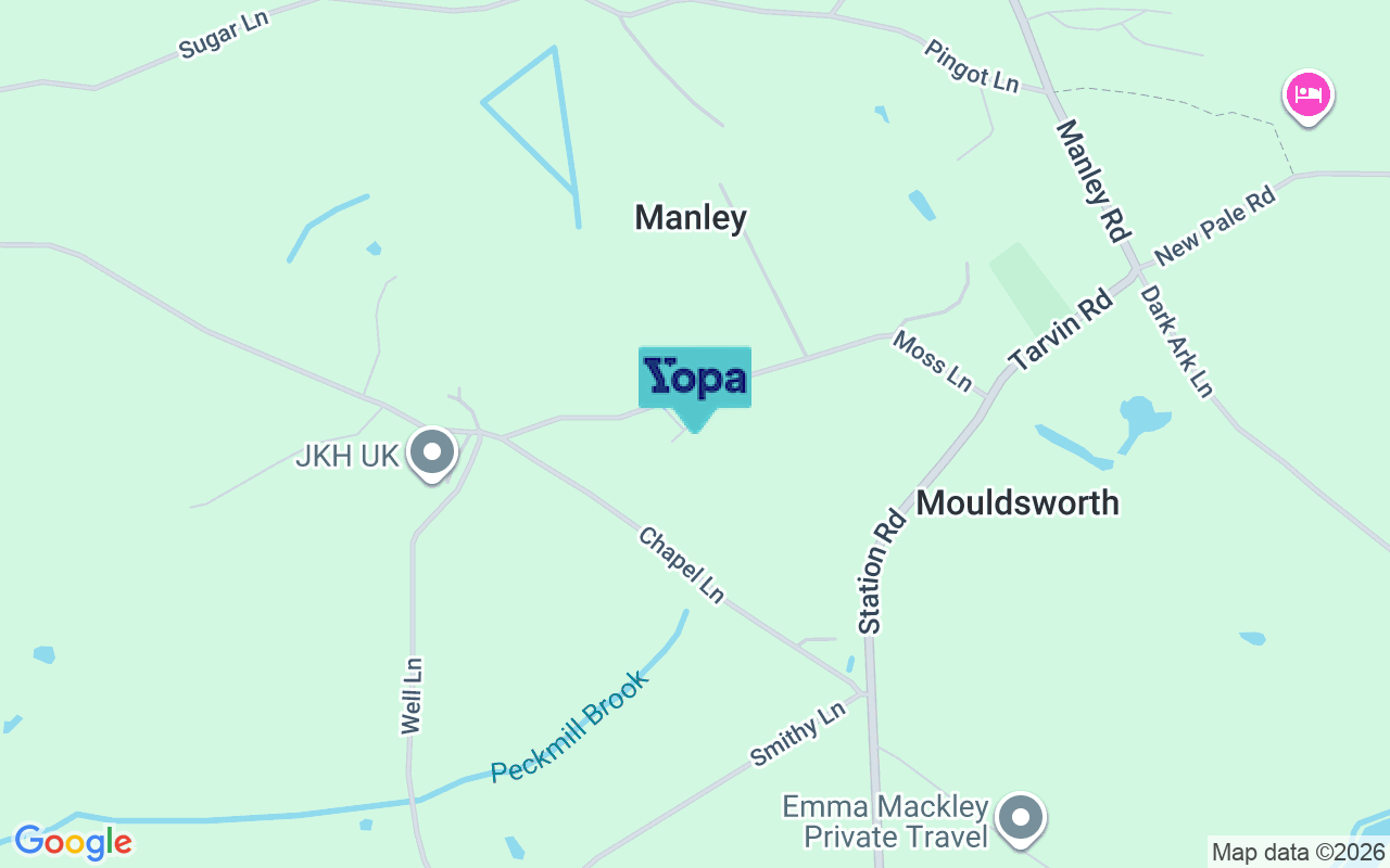Map showing the location of WA6 9JJ