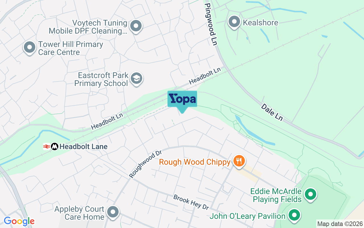 Map showing the location of L32 1BX