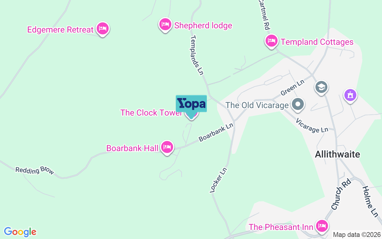 Map showing the location of LA11 7QU