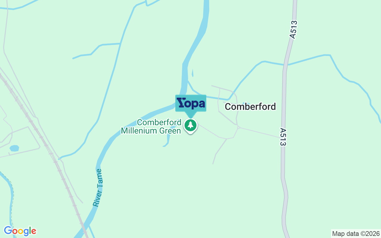 Map showing the location of B79 9BG