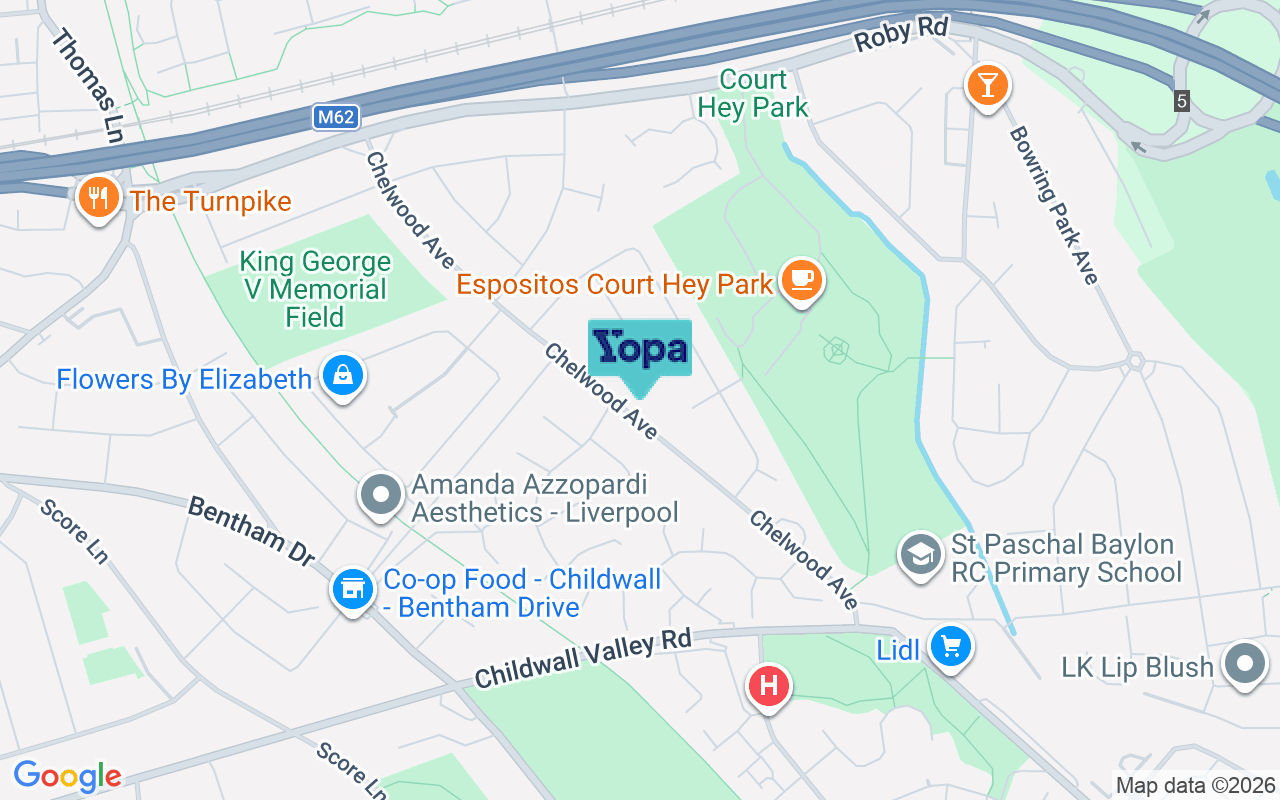 Map showing the location of L16 2LL