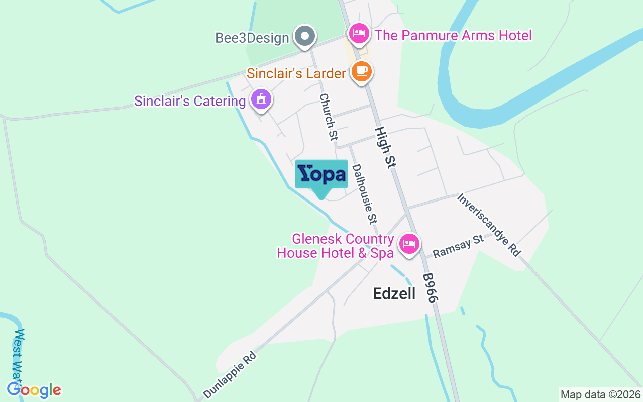 Map showing the location of DD9 7SZ