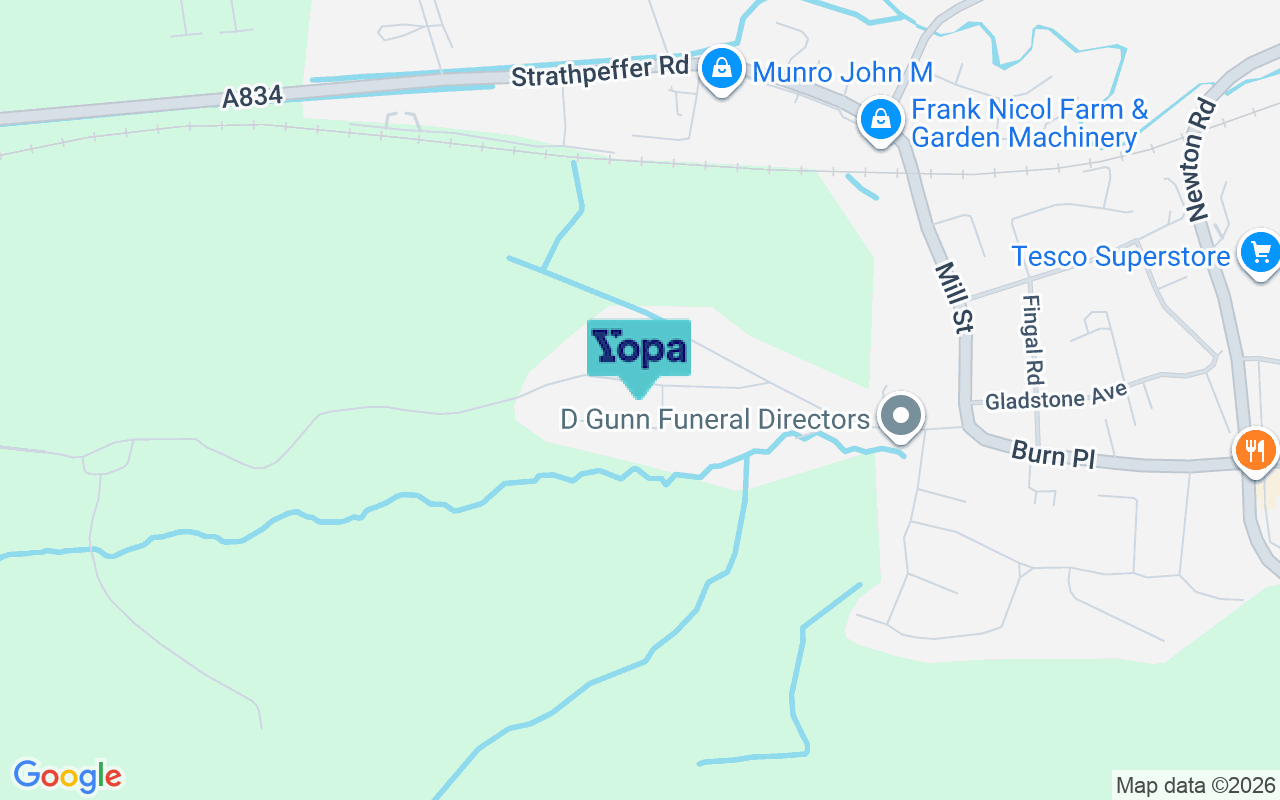 Map showing the location of IV15 9NR
