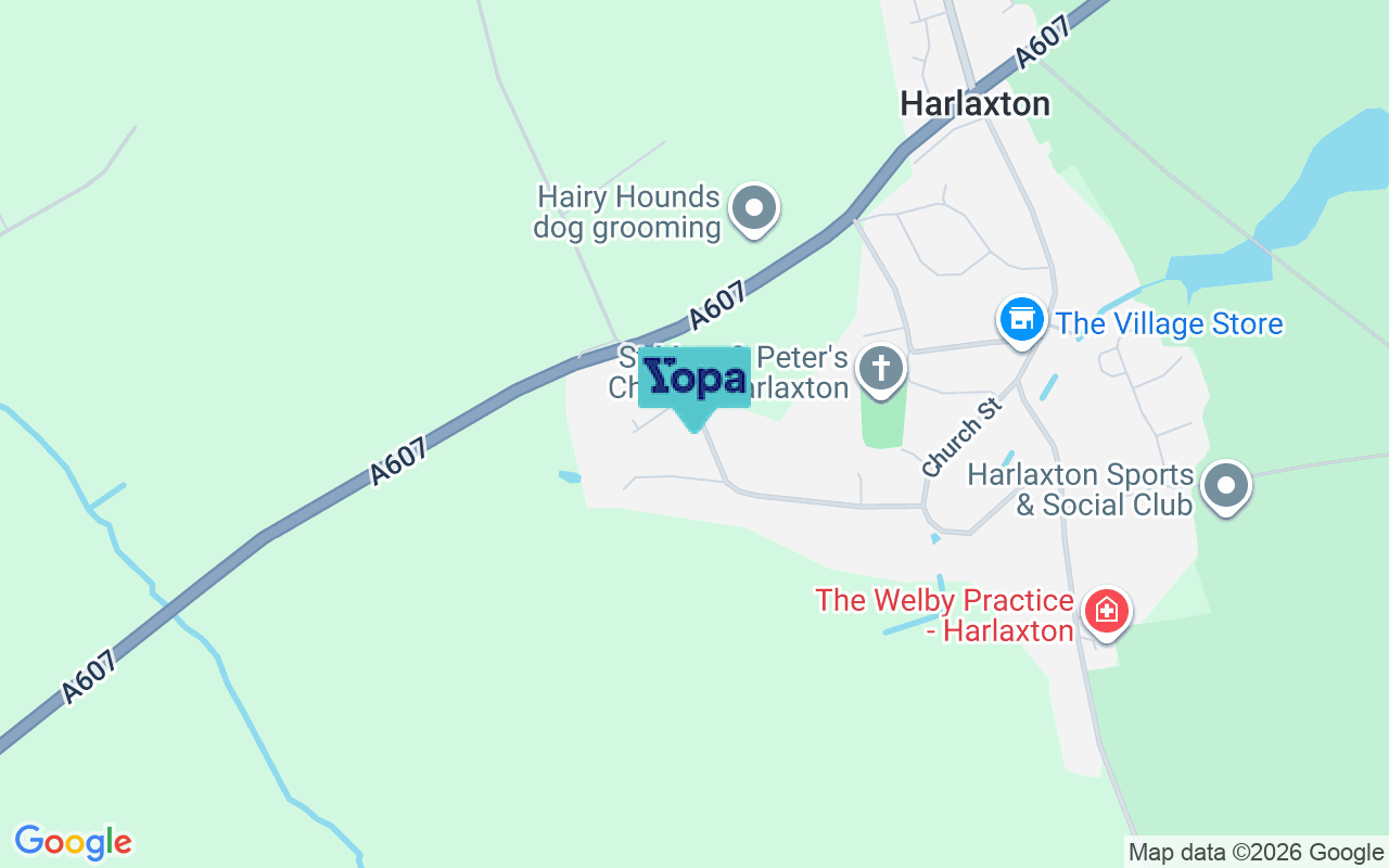Map showing the location of NG32 1HF