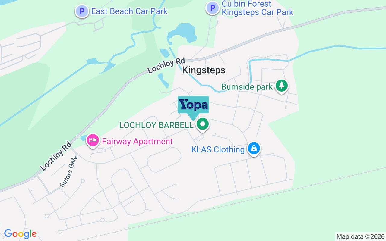 Map showing the location of IV12 5RW