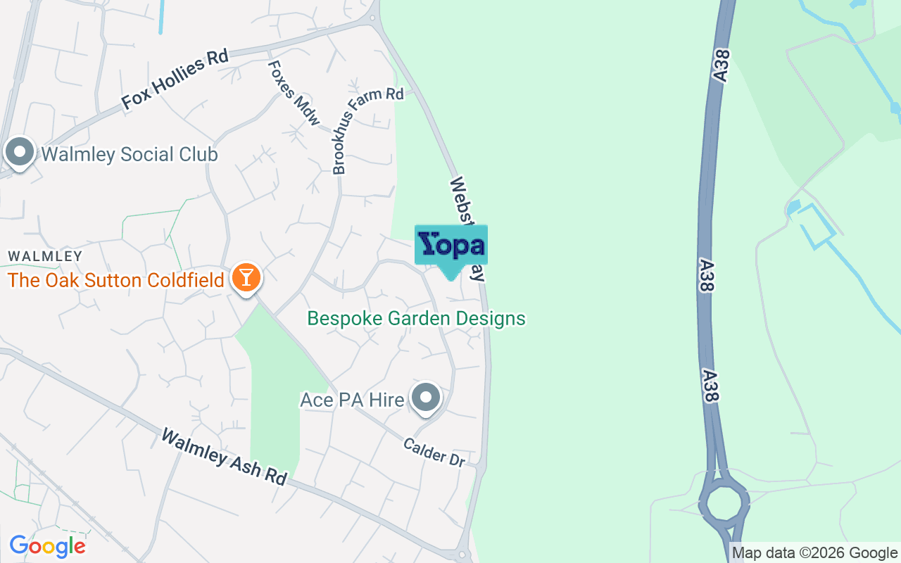 Map showing the location of B76 1RW