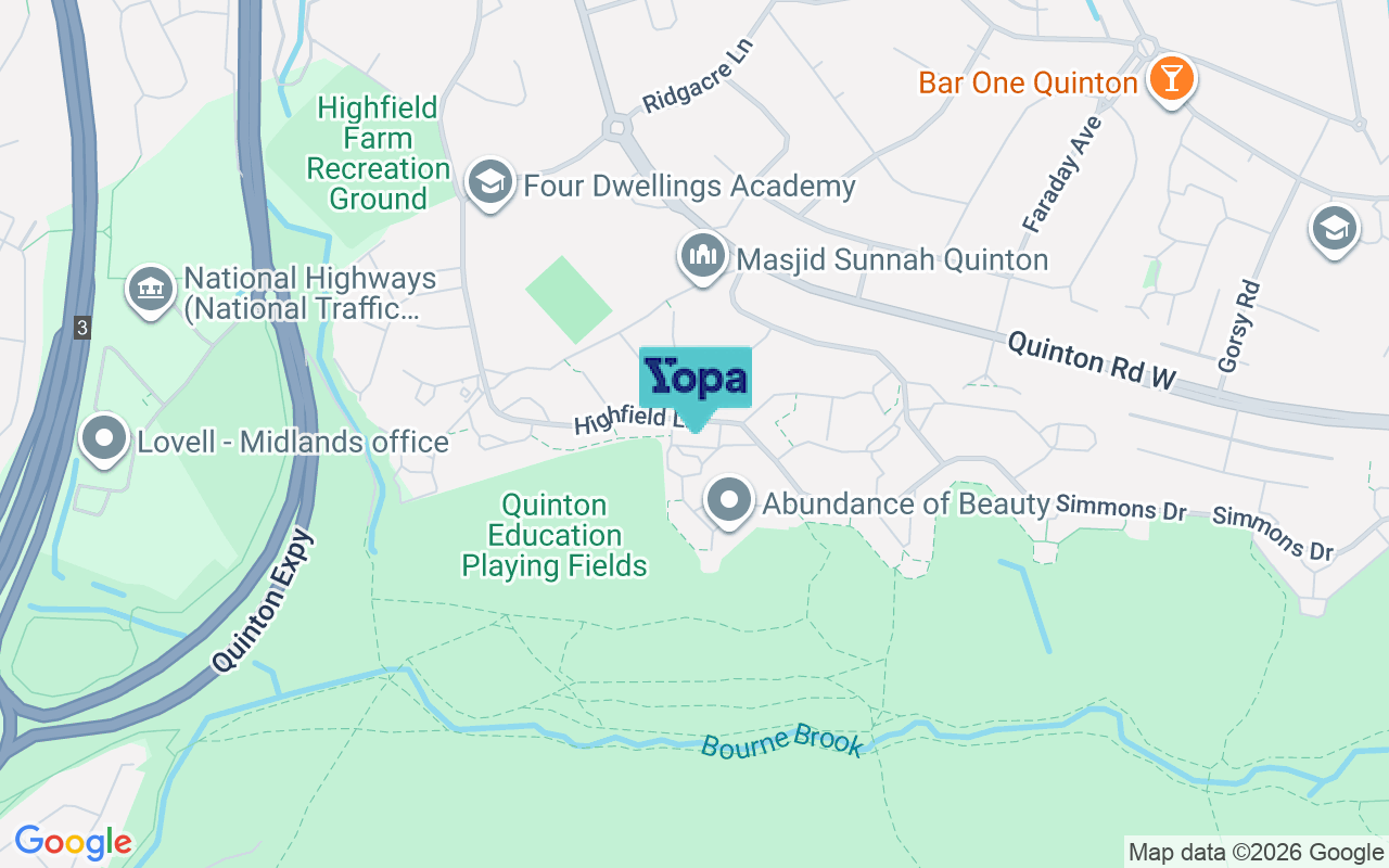 Map showing the location of B32 1RU