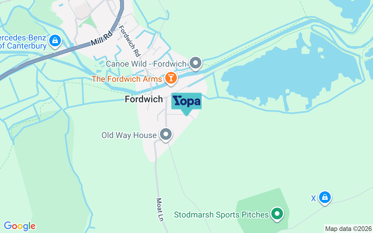 Map showing the location of CT2 0DL