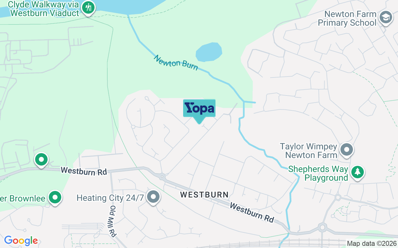 Map showing the location of G72 7RJ