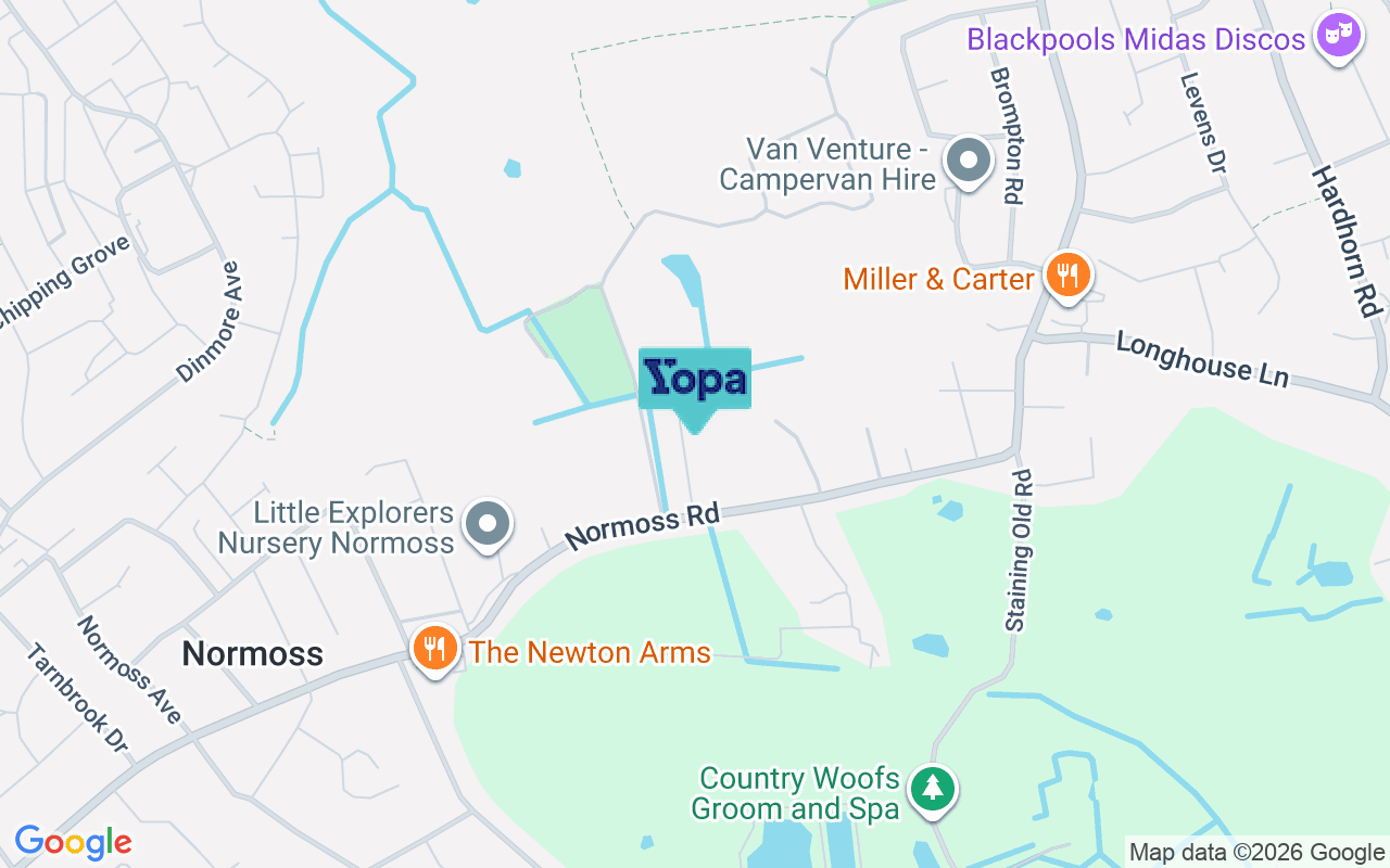 Map showing the location of FY3 0AN