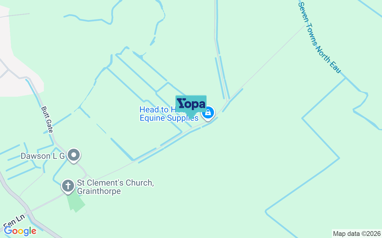 Map showing the location of LN11 7JP