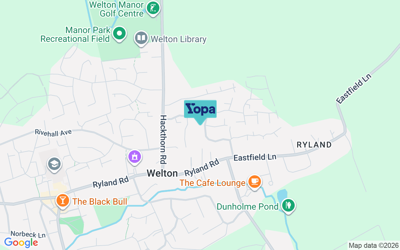 Map showing the location of LN2 3FF