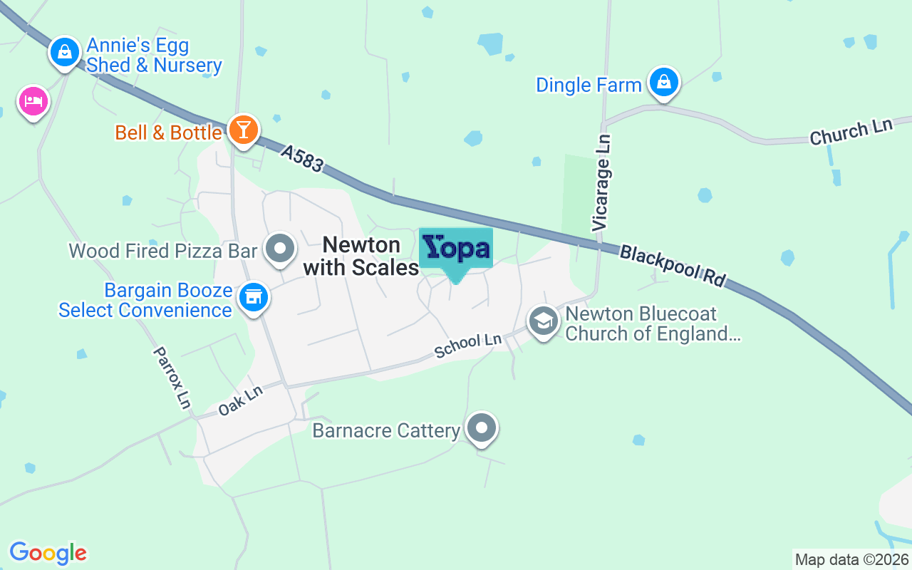 Map showing the location of PR4 3TR