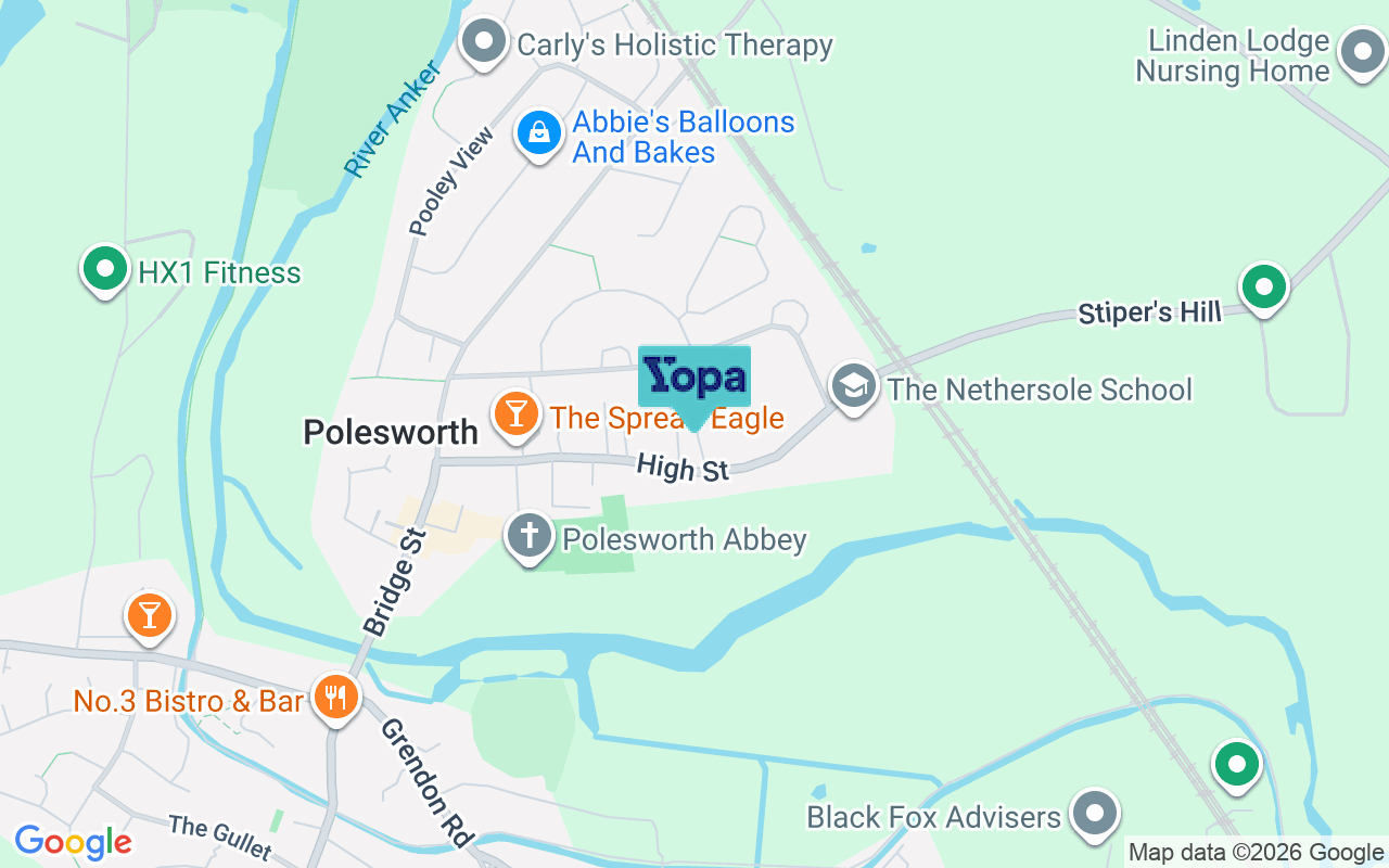 Map showing the location of B78 1EX