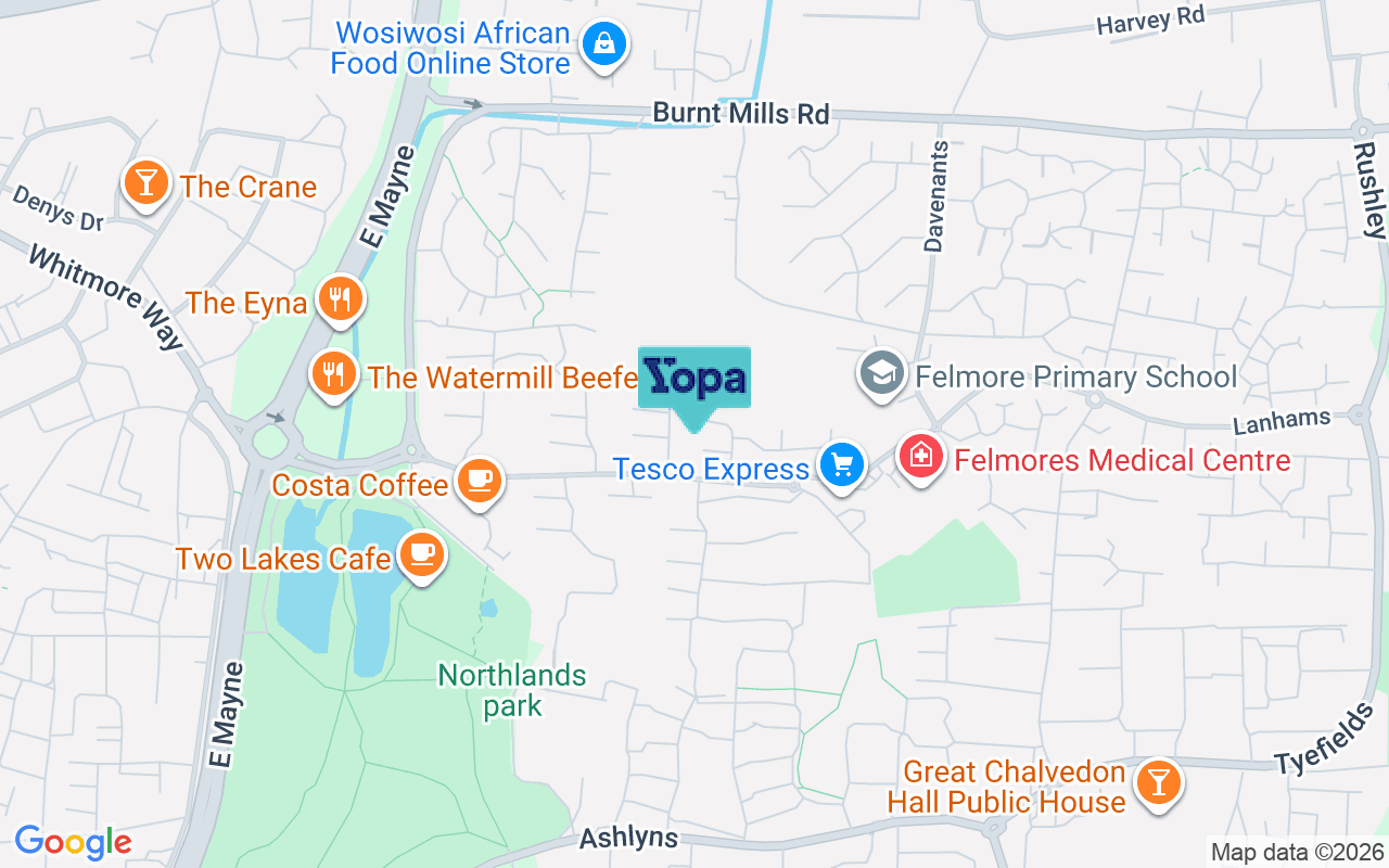 Map showing the location of SS13 1PQ