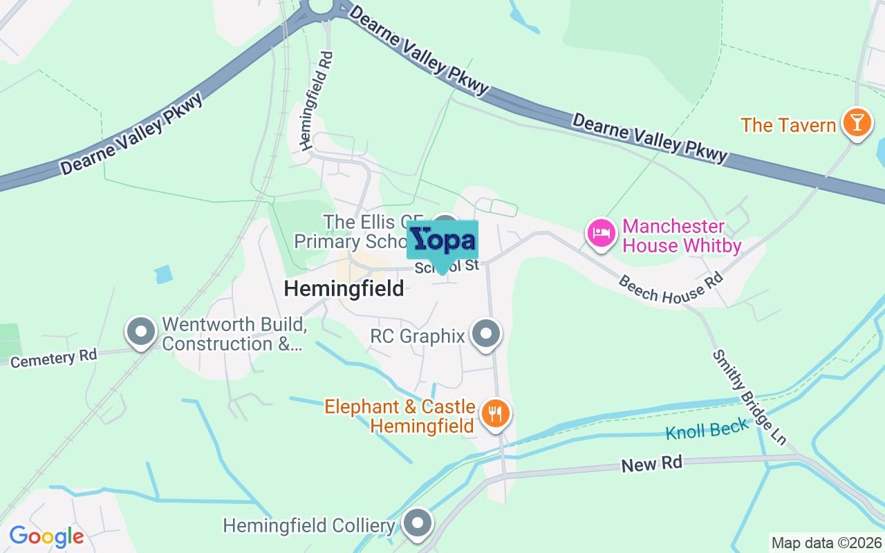 Map showing the location of S73 0PL