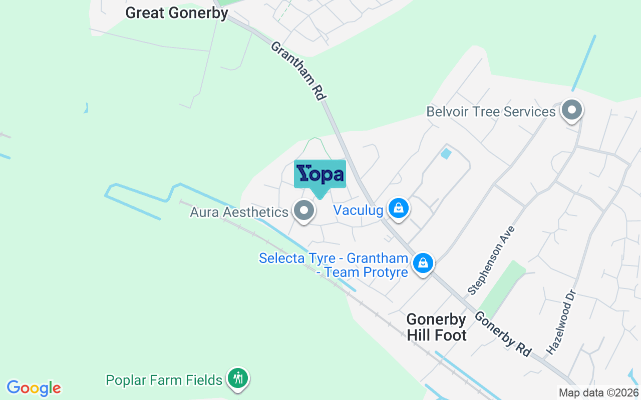 Map showing the location of NG31 8GB