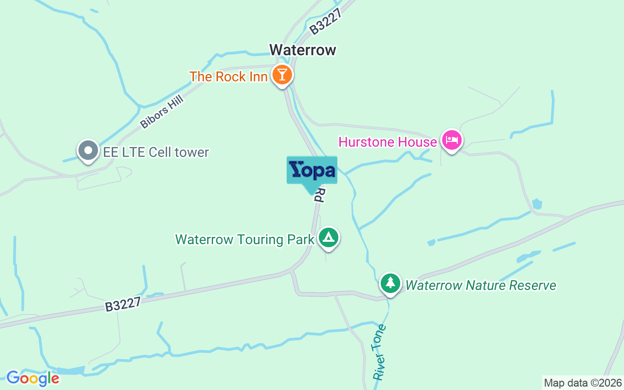 Map showing the location of TA4 2AZ