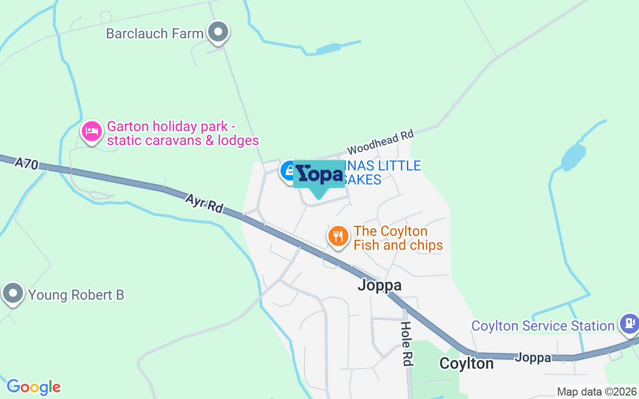 Map showing the location of KA6 6HU