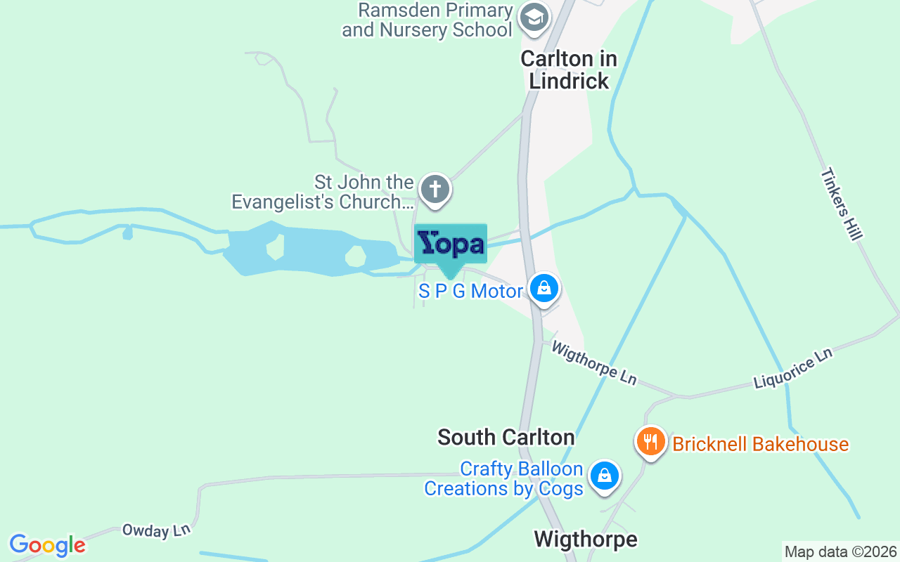 Map showing the location of S81 9EH