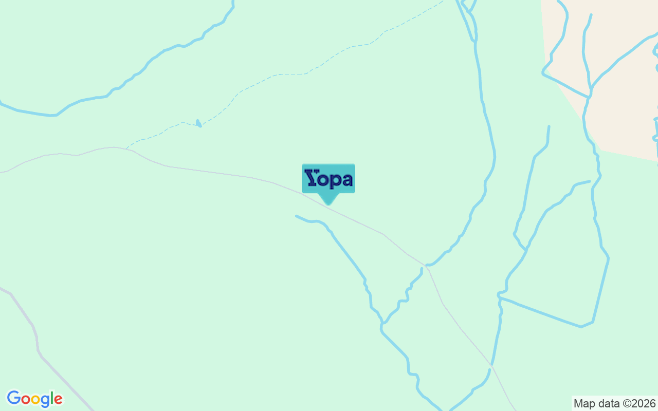 Map showing the location of DG4 6HZ