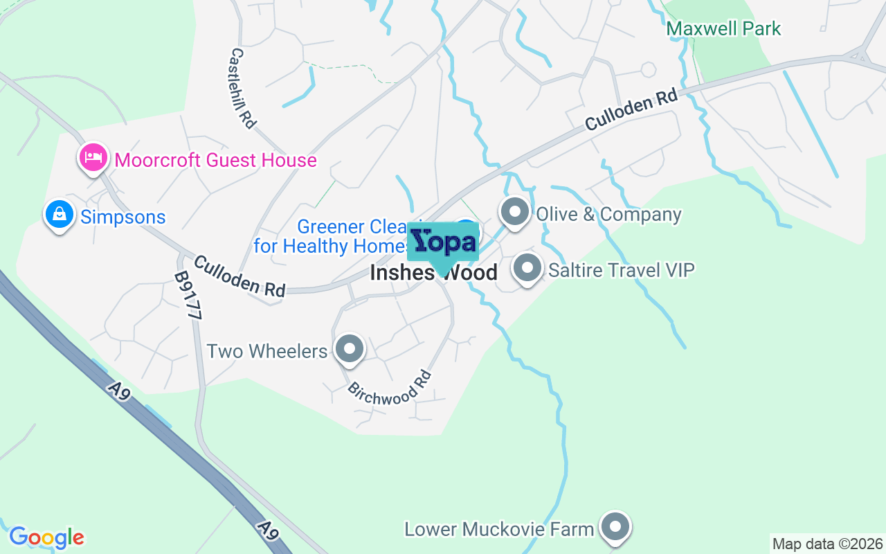 Map showing the location of IV2 5AS