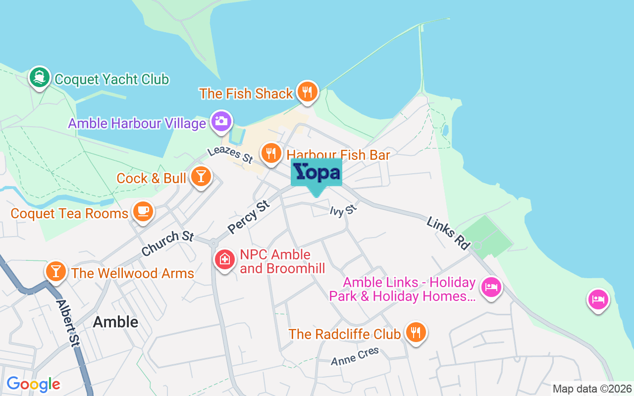 Map showing the location of NE65 0PR