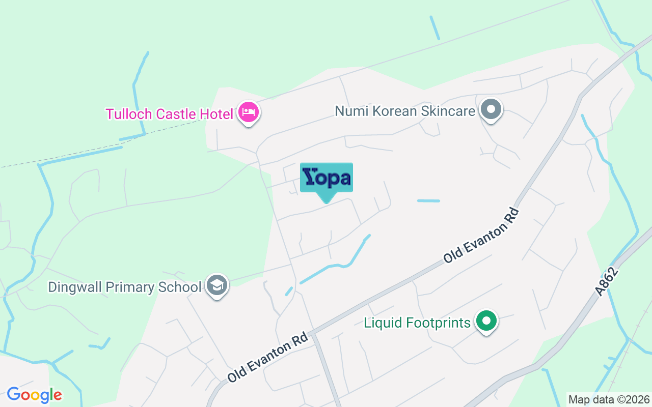 Map showing the location of IV15 9UB