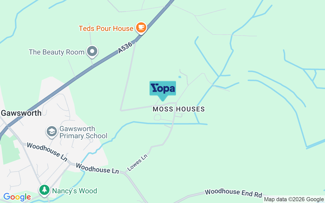 Map showing the location of SK11 9QR