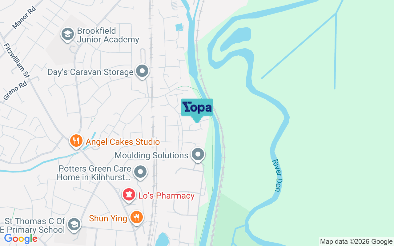 Map showing the location of S64 5WG