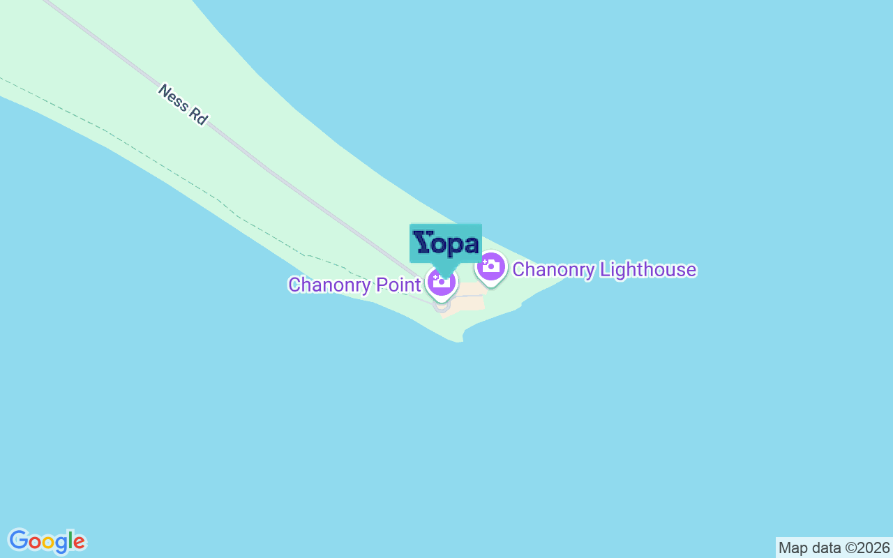 Map showing the location of IV10 8SD