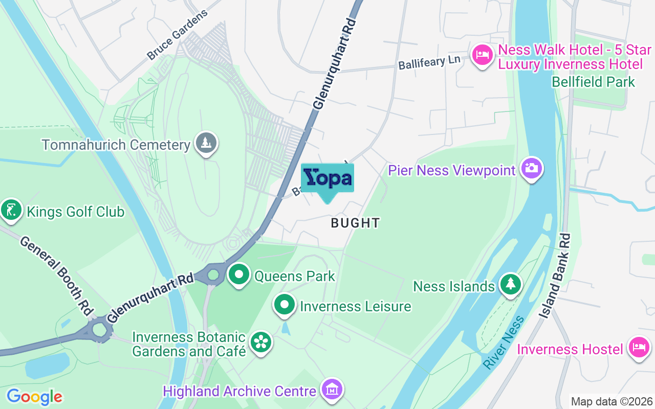 Map showing the location of IV3 5SW