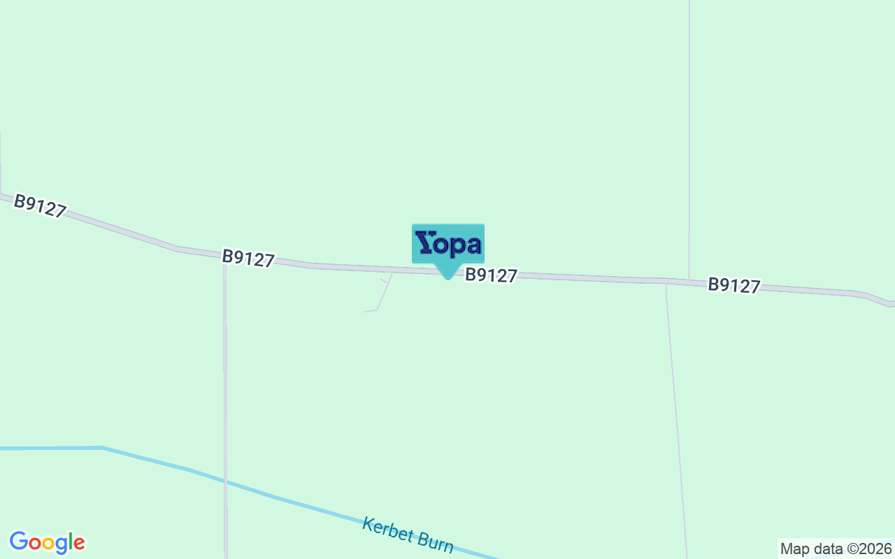 Map showing the location of DD8 2JZ