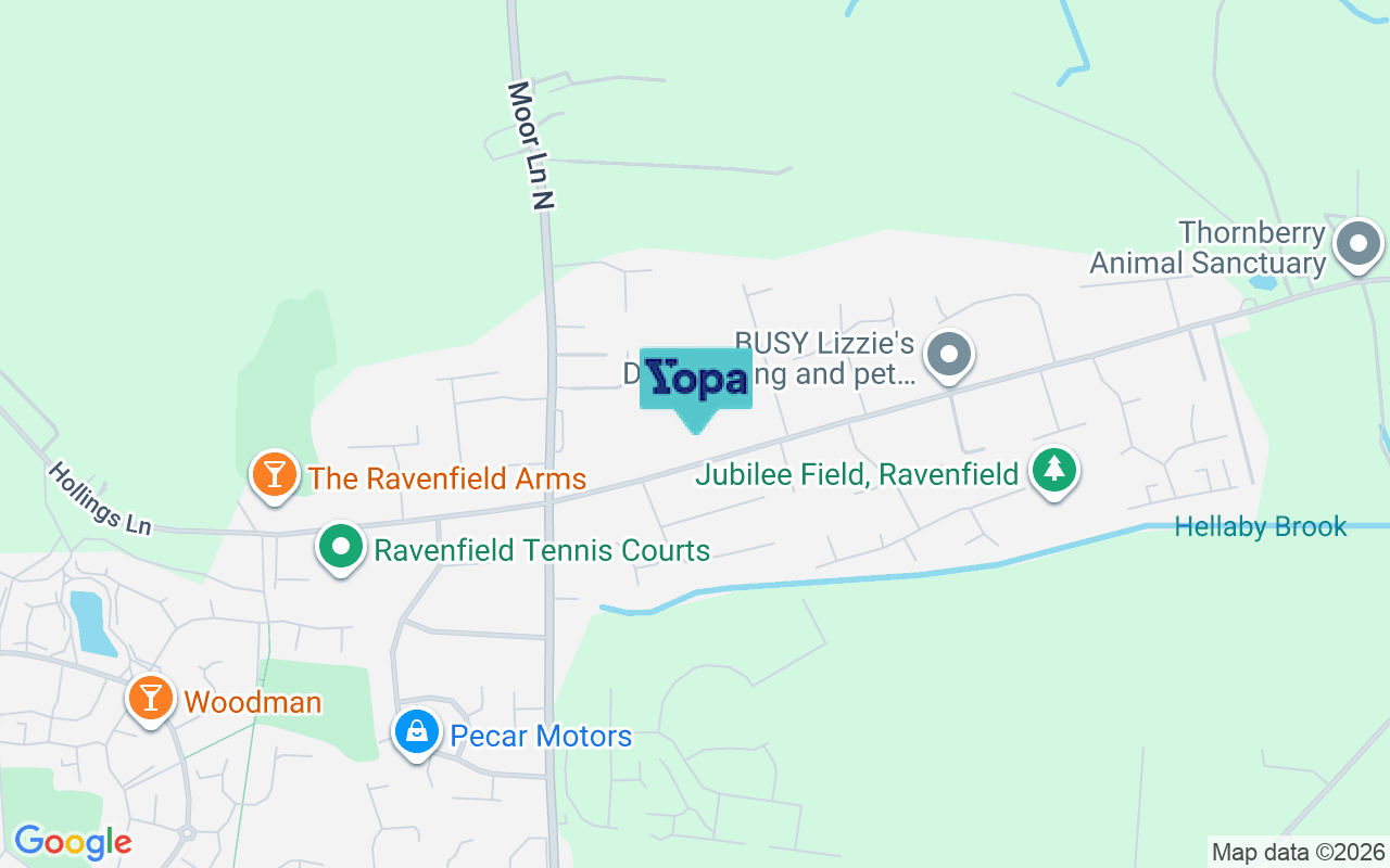 Map showing the location of S65 4LH