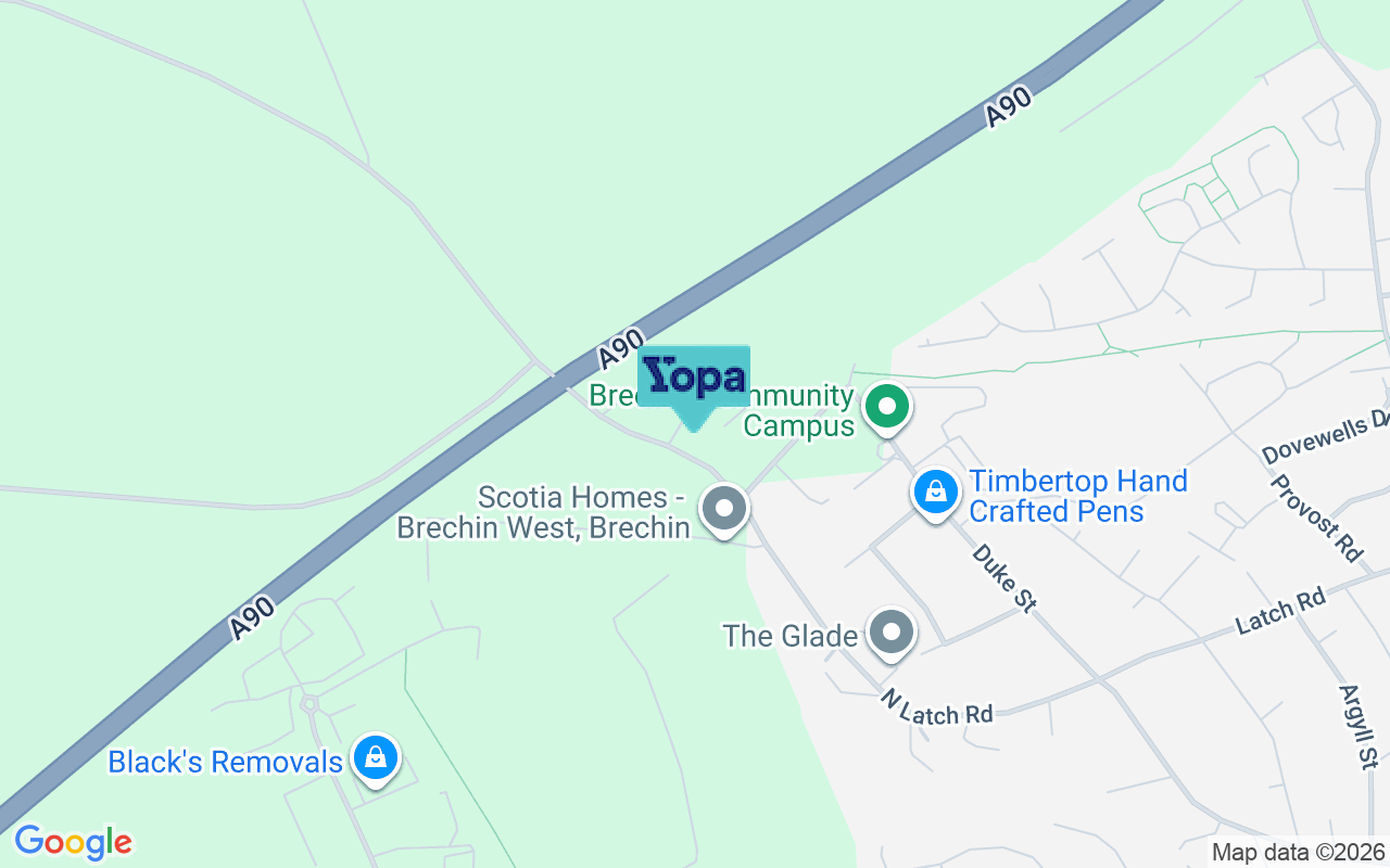 Map showing the location of DD9 6LQ
