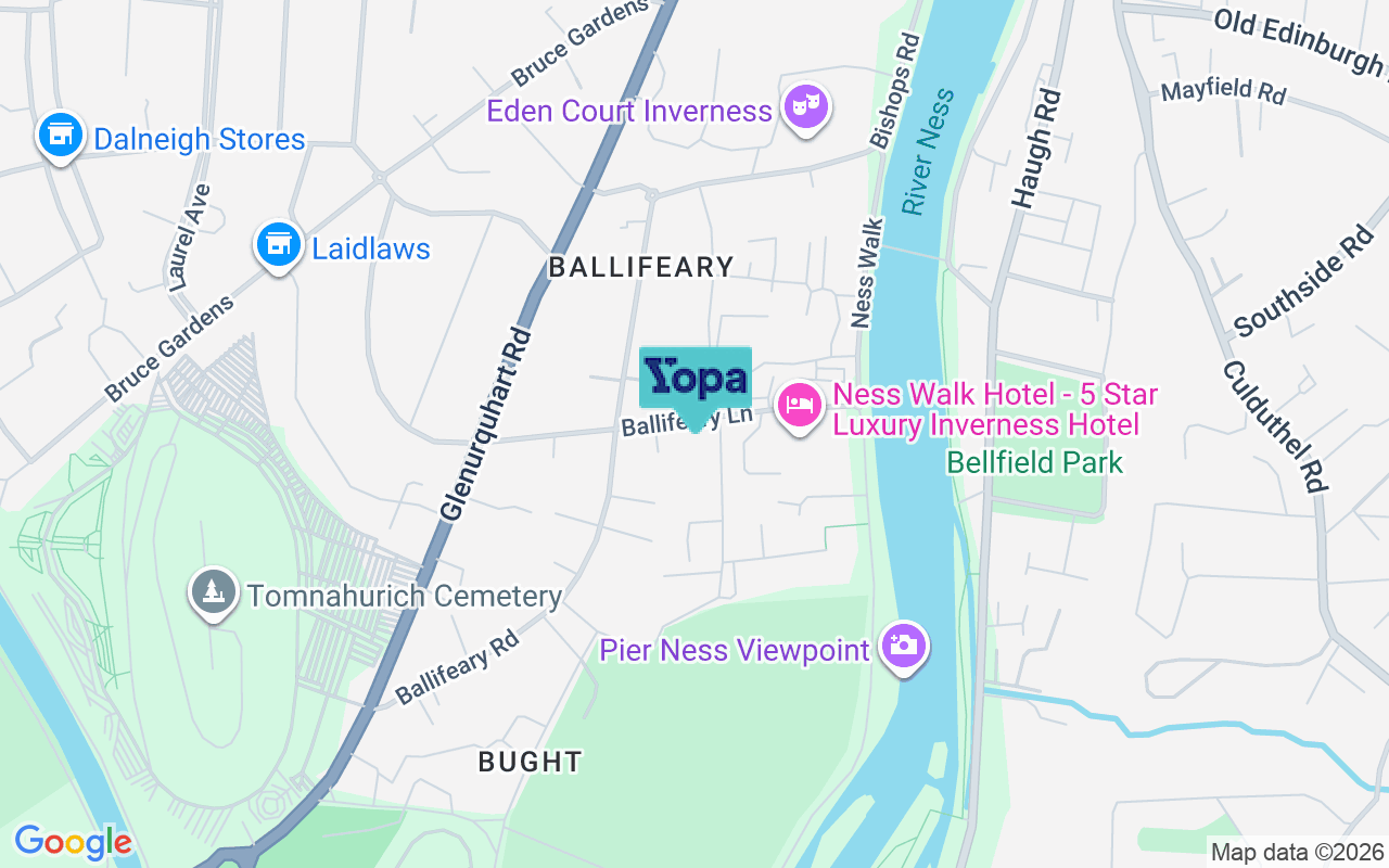 Map showing the location of IV3 5SL