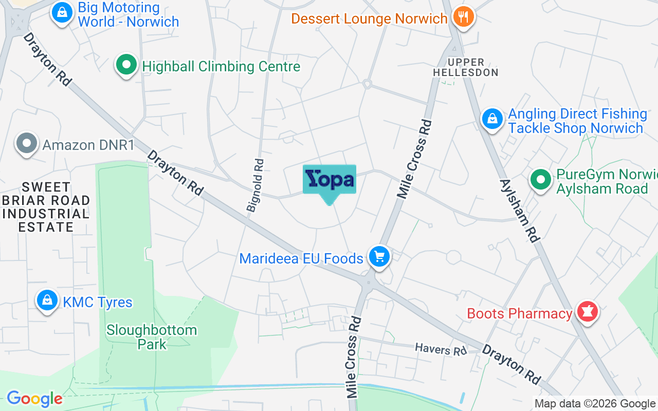 Map showing the location of NR3 2LP