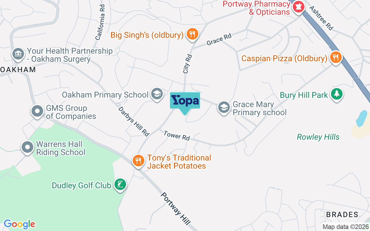 Map showing the location of B69 1LF
