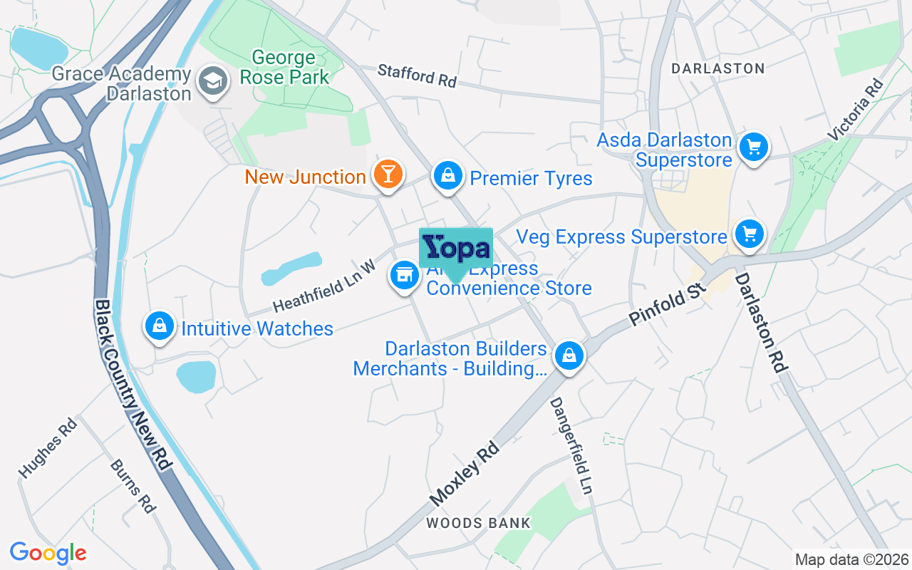 Map showing the location of WS10 8PY