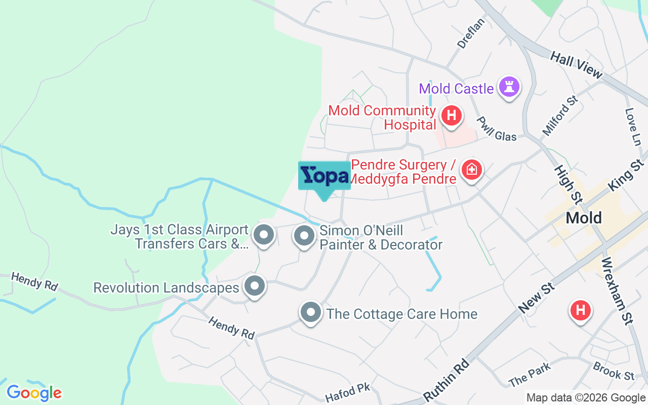 Map showing the location of CH7 1TQ