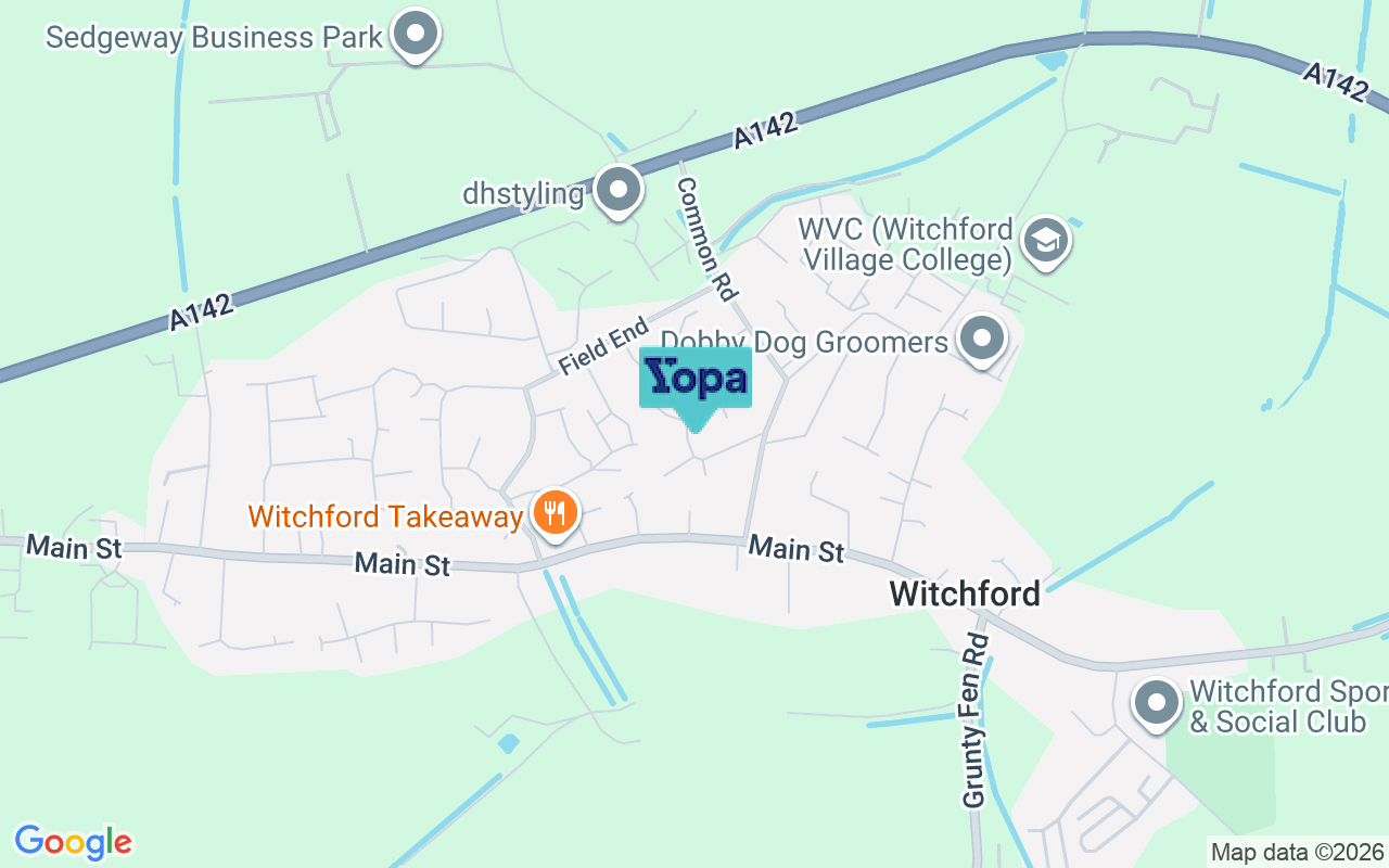 Map showing the location of CB6 2GB