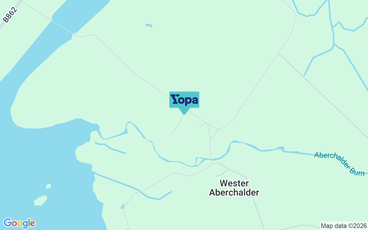 Map showing the location of IV2 6UJ