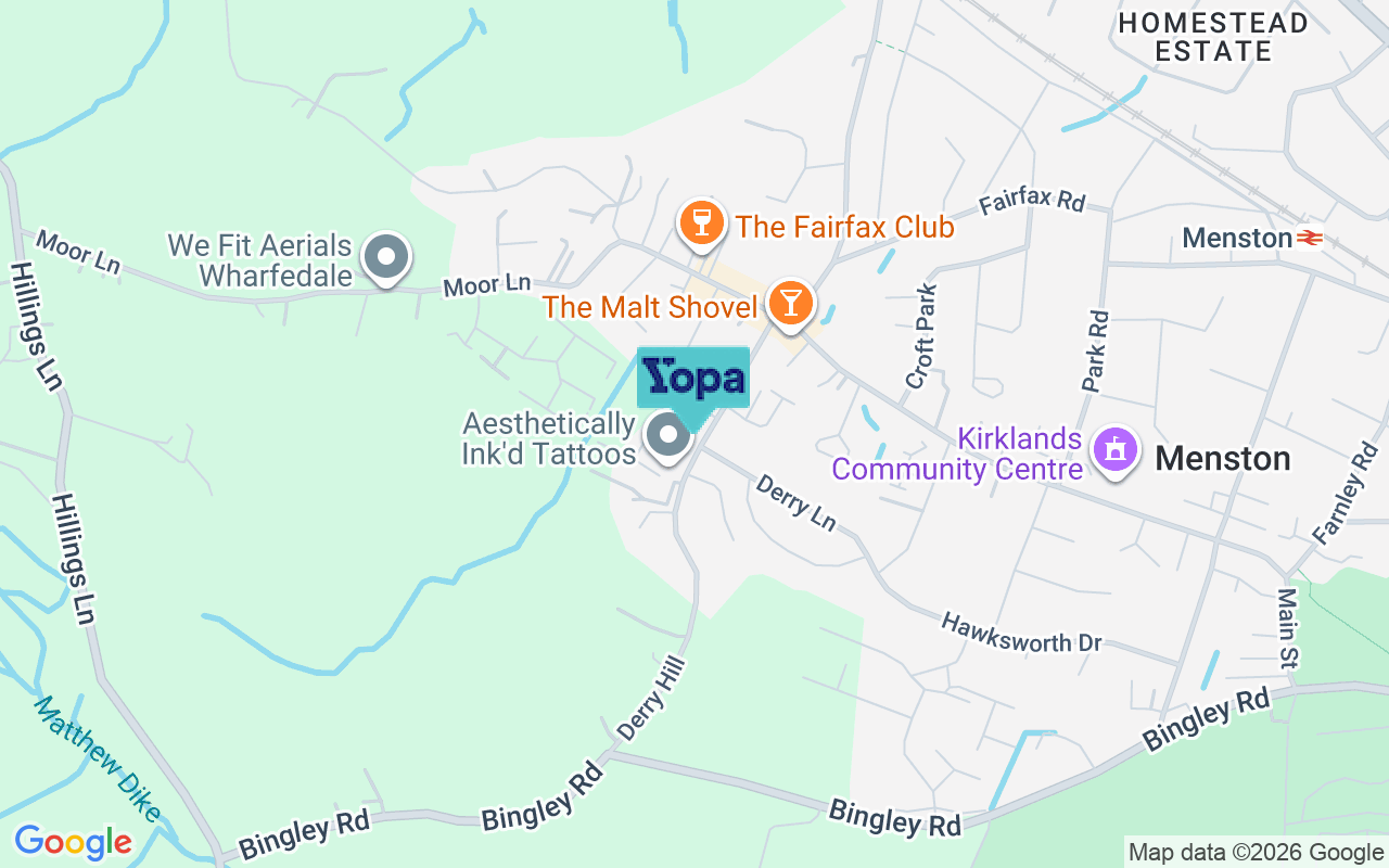 Map showing the location of LS29 6NQ