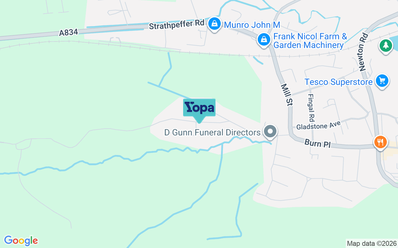 Map showing the location of IV15 9NR