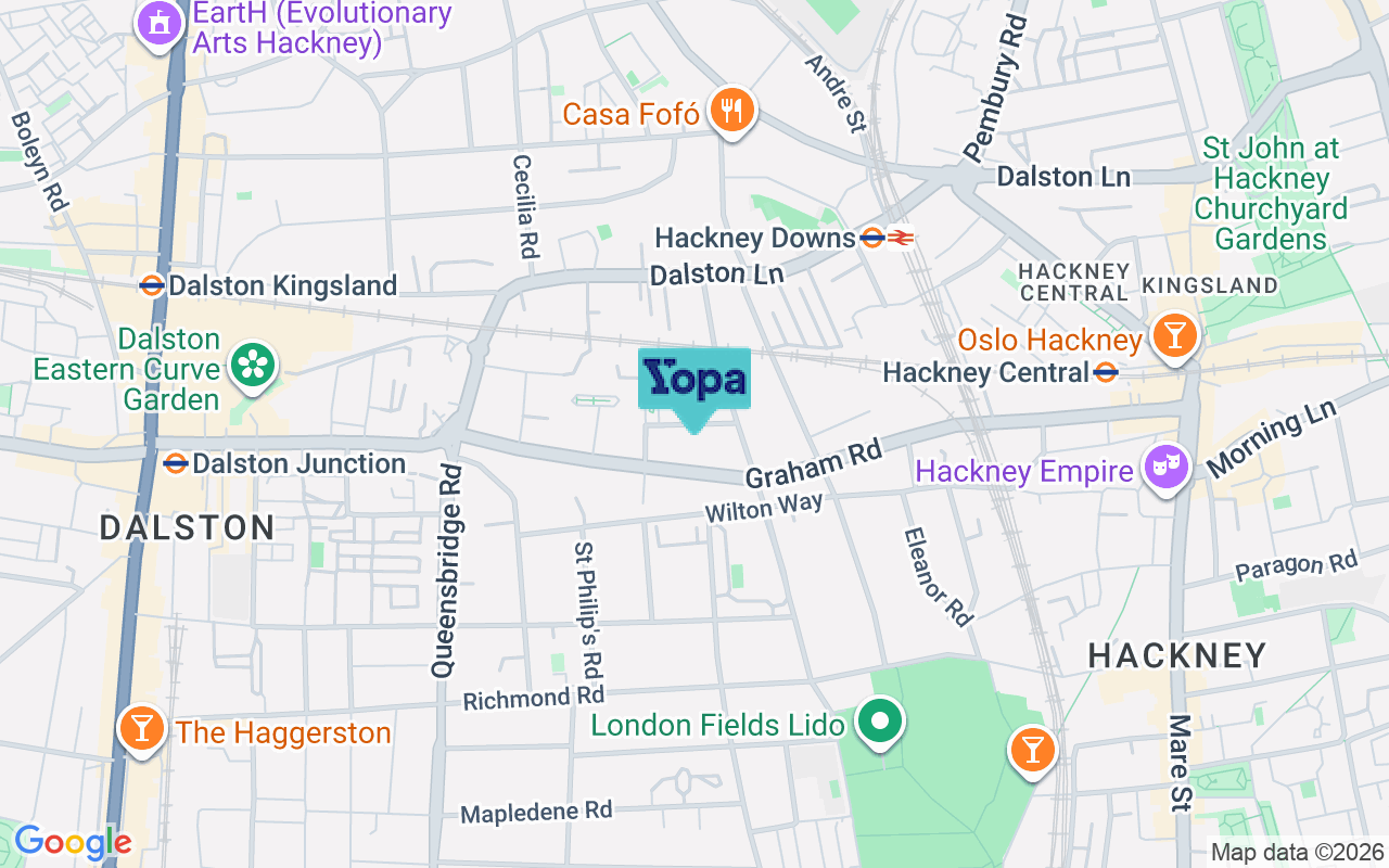 Map showing the location of E8 1PA