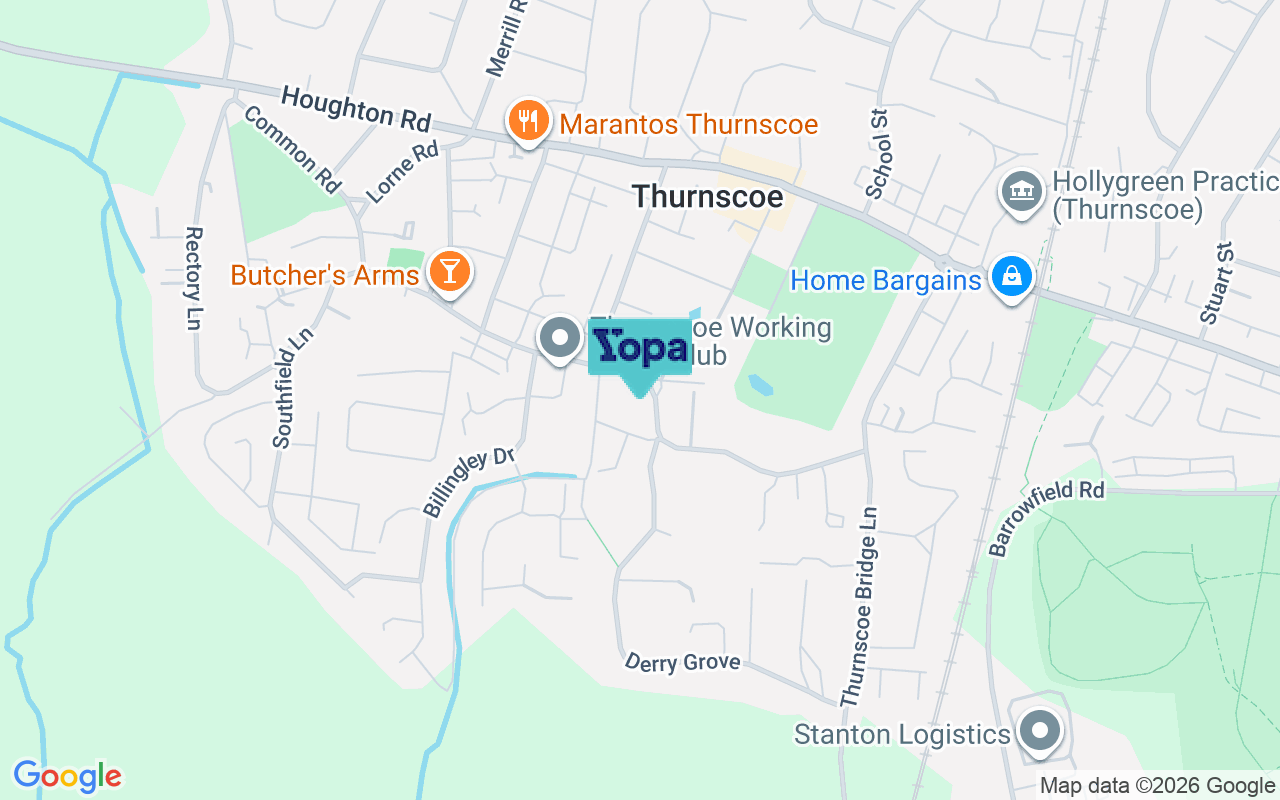 Map showing the location of S63 0TL
