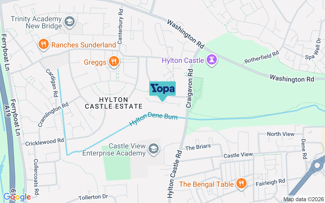 Map showing the location of SR5 3QR