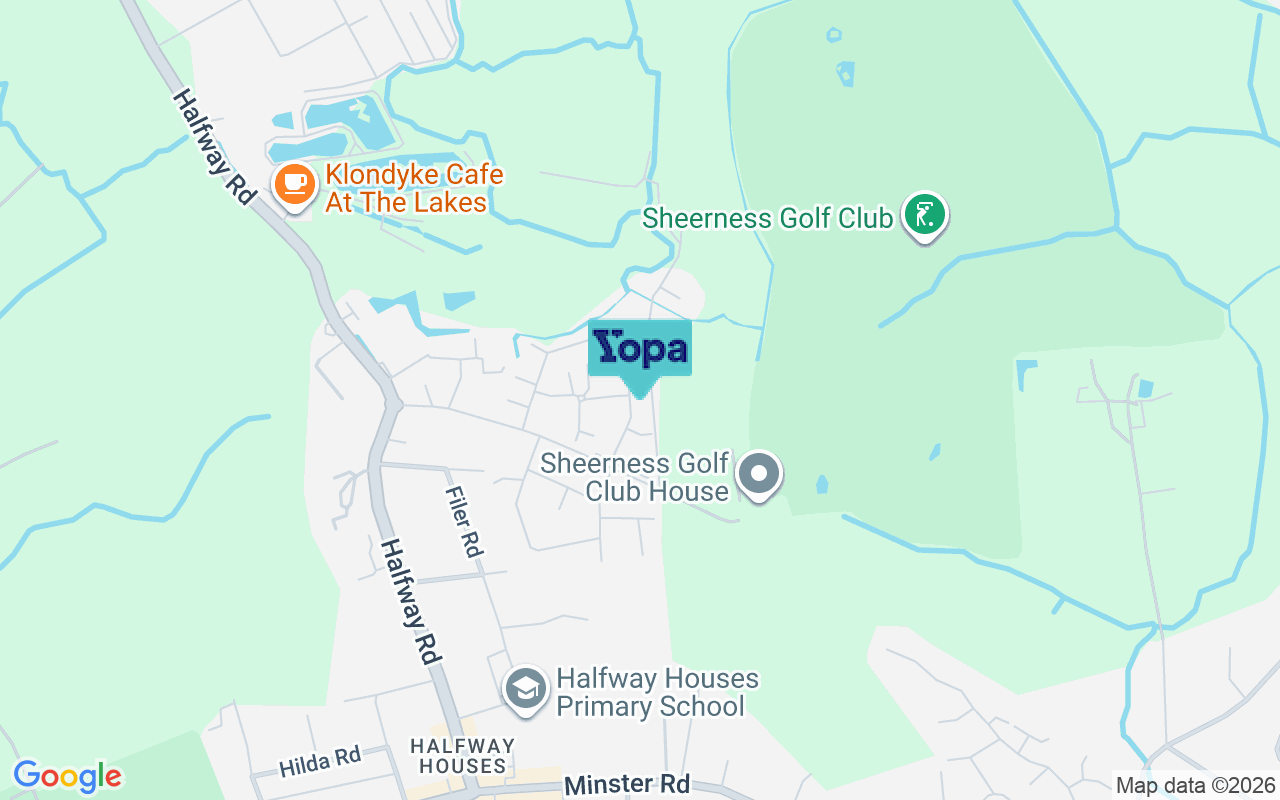 Map showing the location of ME12 3UQ