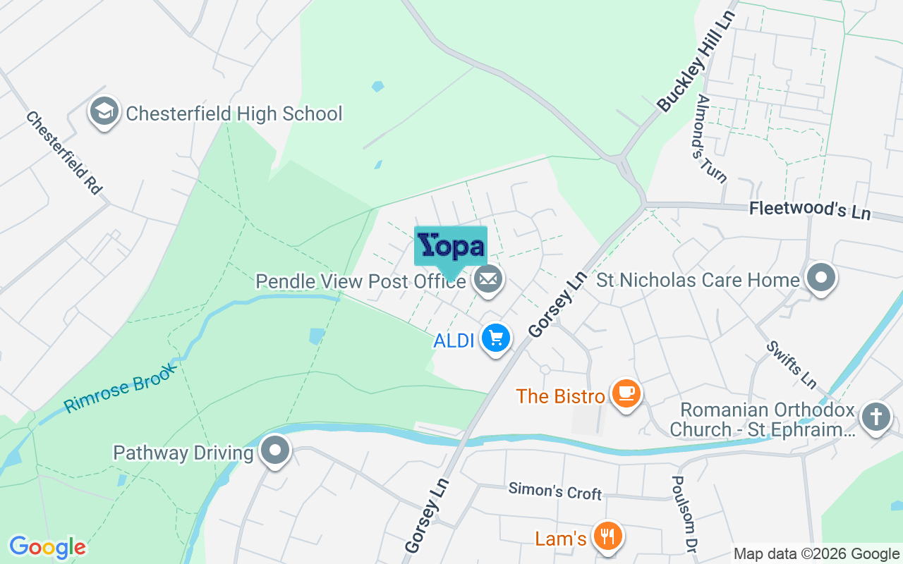 Map showing the location of L21 0HZ