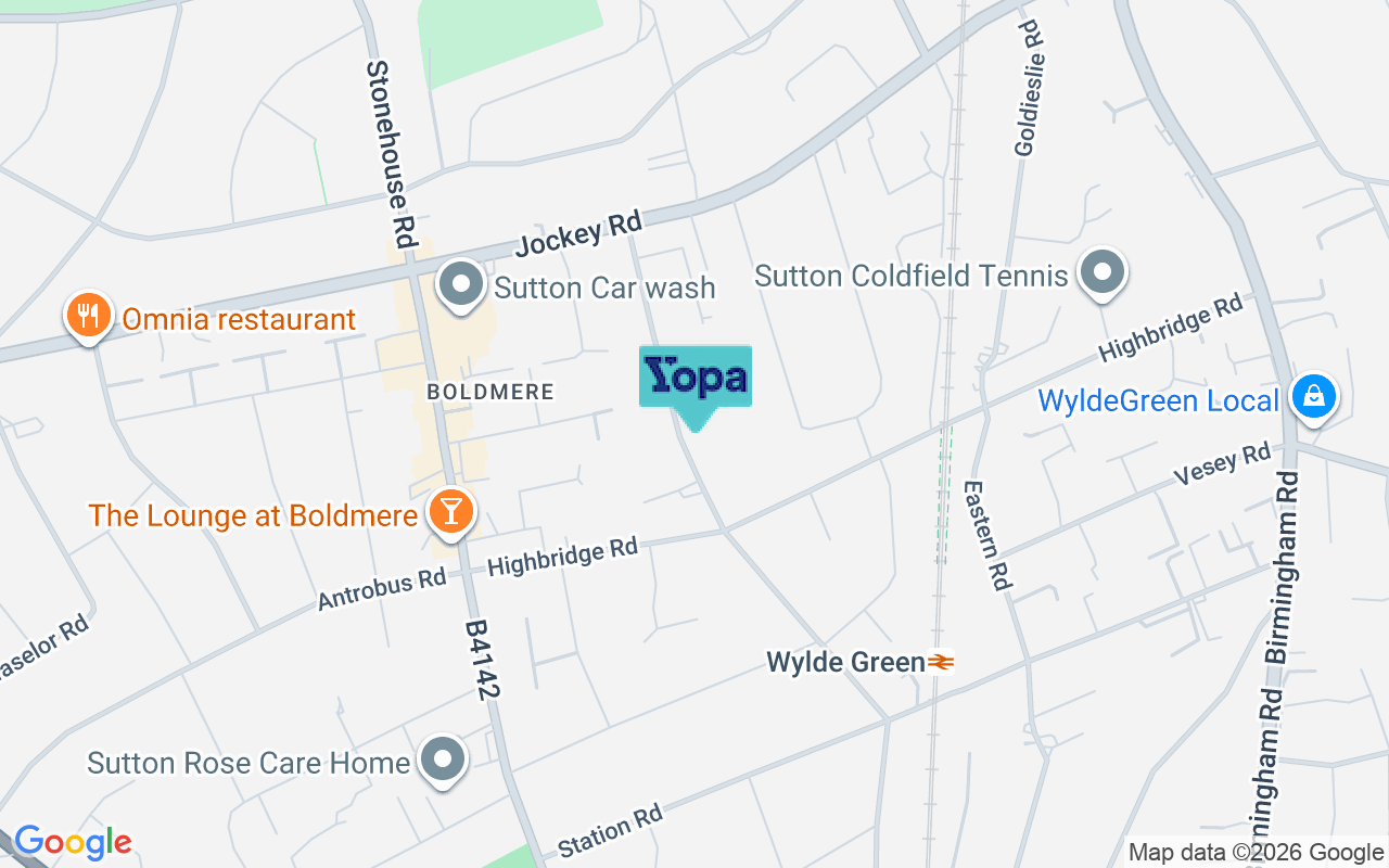 Map showing the location of B73 5SW